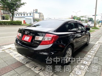 2012年 HONDA  Civic  K14  1.8  VTi 原鈑件 恆溫 定速 舒適好開 養護不費心 經典不敗款