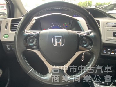 2012年 HONDA  Civic  K14  1.8  VTi 原鈑件 恆溫 定速 舒適好開 養護不費心 經典不敗款