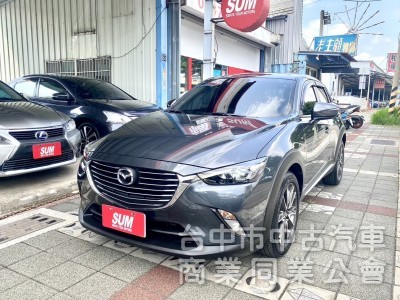 2016年 MAZDA  CX-3  2.0 SKY-G 頂級型 原鈑件 低里程 天窗 LED頭燈 都會型質感跨界小休旅