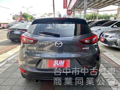 2016年 MAZDA  CX-3  2.0 SKY-G 頂級型 原鈑件 低里程 天窗 LED頭燈 都會型質感跨界小休旅