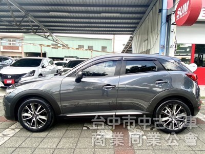 2016年 MAZDA  CX-3  2.0 SKY-G 頂級型 原鈑件 低里程 天窗 LED頭燈 都會型質感跨界小休旅