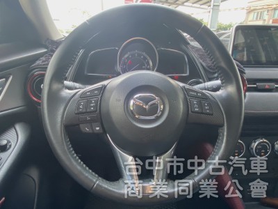 2016年 MAZDA  CX-3  2.0 SKY-G 頂級型 原鈑件 低里程 天窗 LED頭燈 都會型質感跨界小休旅