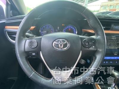 2016年 TOYOTA Altis X 1.8 經典版 Safety+ 恆溫  I-Key  定速 實用 帥氣 兼具 