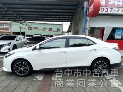 2016年 TOYOTA Altis X 1.8 經典版 Safety+ 恆溫  I-Key  定速 實用 帥氣 兼具 