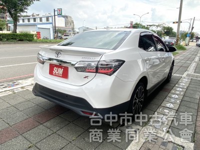 2016年 TOYOTA Altis X 1.8 經典版 Safety+ 恆溫  I-Key  定速 實用 帥氣 兼具 