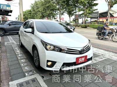 2016年 TOYOTA  ALTIS 1.8 經典版Safety+ 恆溫 I-Key 車況好 氣氛佳 熱門車款首選