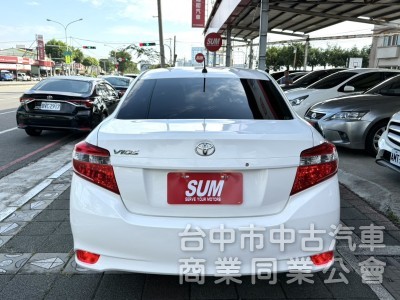 2016年 TOYOTA VIOS 1.5 雅致型 小改款 原鈑件 認證車 低里程 內裝外觀超級讚 小資族優質代步首選