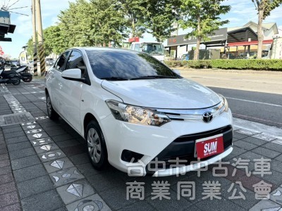 2016年 TOYOTA VIOS 1.5 雅致型 小改款 原鈑件 認證車 低里程 內裝外觀超級讚 小資族優質代步首選