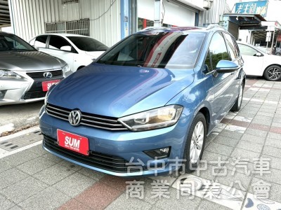 2016年式 福斯 GOLF  Sportsvan  TSI  1.2 僅跑4.9萬公里 省油省稅超有感 一手車代步首選