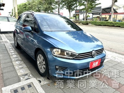 2016年式 福斯 GOLF  Sportsvan  TSI  1.2 僅跑4.9萬公里 省油省稅超有感 一手車代步首選