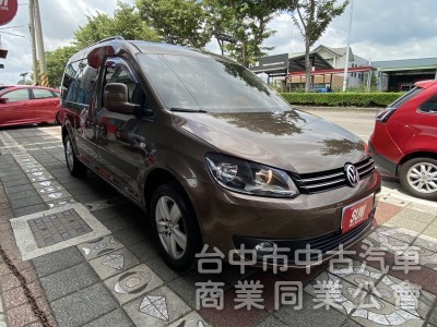 2015年 Volkswagen Caddy Maxi 1.6 TDI 七人座 原鈑件 低里程  廂型休旅/商務車