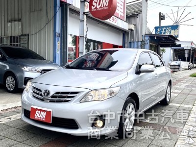 2010年 TOYOTA  Altis 1.8  E版 小改款 僅跑8萬公里 恆溫 定速 倒車顯影 妥善率極高的國民房車