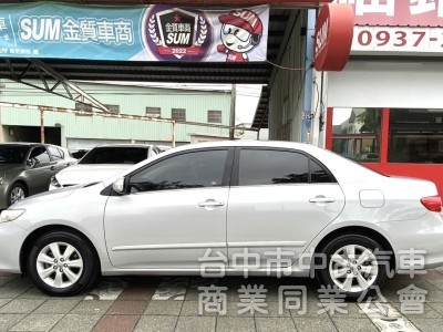 2010年 TOYOTA  Altis 1.8  E版 小改款 僅跑8萬公里 恆溫 定速 倒車顯影 妥善率極高的國民房車