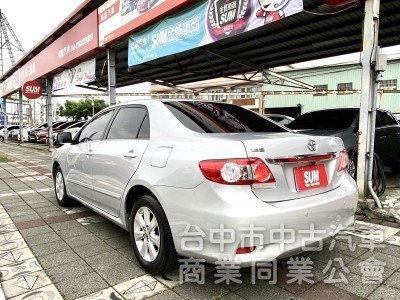 2010年 TOYOTA  Altis 1.8  E版 小改款 僅跑8萬公里 恆溫 定速 倒車顯影 妥善率極高的國民房車