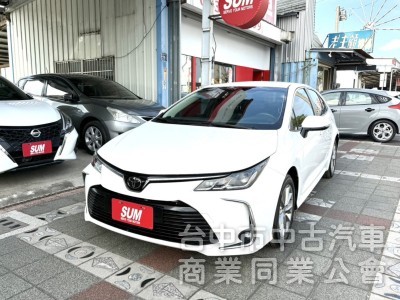 2021年式 TOYOTA Altis 1.8 豪華版 選配原廠影音 ACC跟車 定速 恆溫 代步首選 平價國民神車