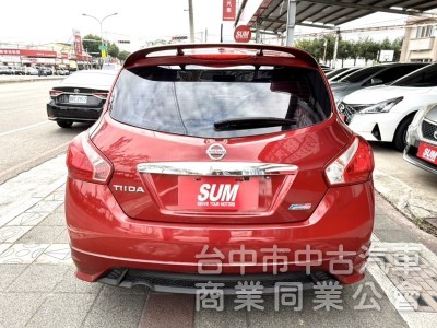 2014年 Nissan TIIDA 5D 1.6 豪華版 空力套件 I-Key 恆溫 定速 市場熱銷 絕佳都會代步美車