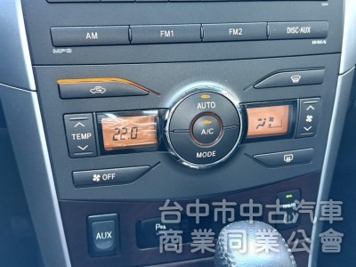 2011年 TOYOTA  Altis  1.8  E版 一手車 原鈑件 恆溫 定速 超美車況 好保養 通勤代步最佳選擇