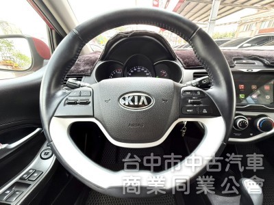 2017年 KIA Morning 1.2 驚艷版 認證車 定速 多媒體螢幕 循跡防滑 超美時尚靈巧代步小車