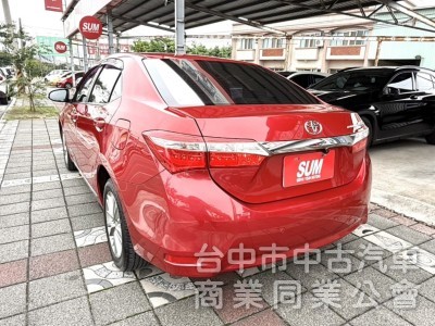 2015年 Toyota Altis 1.8 經典版 原鈑件 只跑7萬 恆溫 定速 升級9吋安卓機及配件 通勤族代步首選