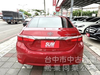 2015年 Toyota Altis 1.8 經典版 原鈑件 只跑7萬 恆溫 定速 升級9吋安卓機及配件 通勤族代步首選