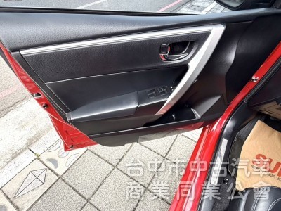 2015年 Toyota Altis 1.8 經典版 原鈑件 只跑7萬 恆溫 定速 升級9吋安卓機及配件 通勤族代步首選