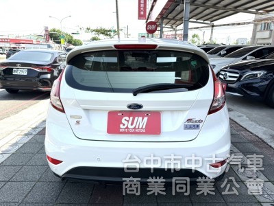 2015年 FORD Fiesta 1.0  S版 運動型 原鈑件 渦輪加持 恆溫空調 I-Key  城市優質代步小車
