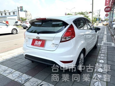 2015年 FORD Fiesta 1.0  S版 運動型 原鈑件 渦輪加持 恆溫空調 I-Key  城市優質代步小車