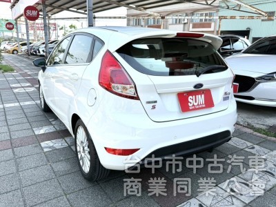 2015年 FORD Fiesta 1.0  S版 運動型 原鈑件 渦輪加持 恆溫空調 I-Key  城市優質代步小車
