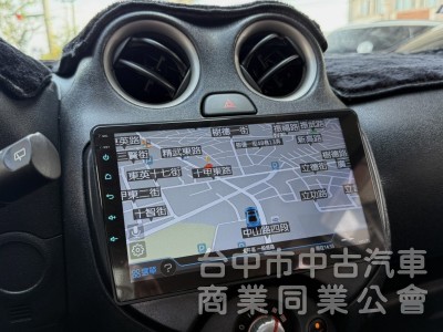 2015年 Nissan March 1.5 傳奇版 原鈑件 衛星導航 倒車顯影 加值安卓機 外型可愛 城市代步小車