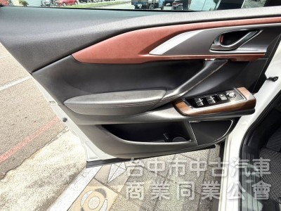 2019年 Mazda CX-9 SKY-G AWD 旗艦進化版 豪華7人座 原鈑件 ACC跟車 環景 日系高質感休旅