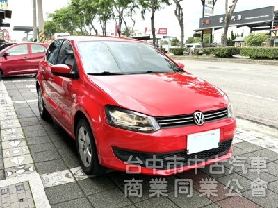 2014年 福斯 POLO HB 1.6 CL 原鈑件 升級大螢幕安卓機 好開省油 小資女的最佳時尚代步小車