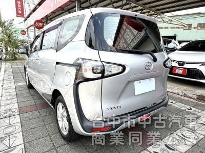 2017年 Toyota Sienta 5人座 經典型 僅跑4萬公里 I-Key 原廠影音 小車大空間 好保養 妥善率高