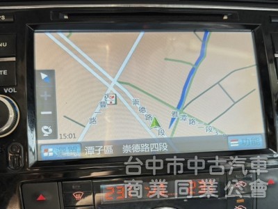 2015年 Nissan TIIDA 5D 1.6 豪華影音版 原鈑件 恆溫 I-Key 盲點偵測 大空間大省油好代步