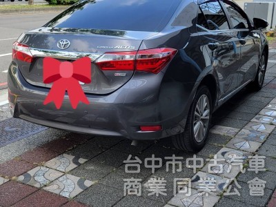 2016年 Toyota Altis 1.8 經典版Safety+ 只跑8萬 恆溫 I-Key 循跡防滑 熱門車款首選