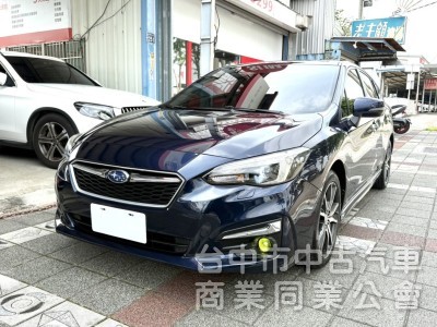 2017年 SUBARU impreza 5D 1.6 i-S 原鈑件 恆溫 天窗 駕駛座電動椅 日系舒適安全掀背神車