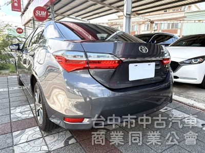 2018年 Toyota Altis 1.8 尊爵版 原鈑件 恆溫 I-Key 定速 盲點 最保值妥善率高的國民房車