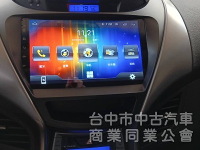 2013年 Hyundai Elantra 1.8 GLS 豪華型 原鈑件 雙區恆溫 影音 倒車顯影 漂亮認證車 可全貸