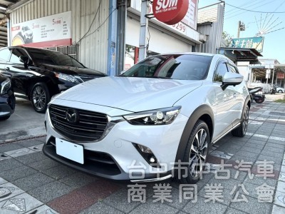 2019年 Mazda CX-3 2.0 SKY-G 旗艦型 原鈑件 里程僅3萬公里 升級環景影音系統 日系跨界潮旅