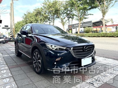 2019年 Mazda CX-3 2.0 SKY-G 旗艦型 原鈑件 里程僅7萬 ACC 恆溫 CP值超高的跨界小休旅