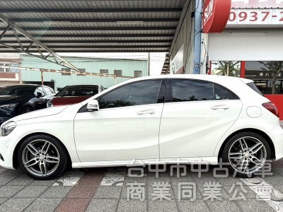 2017年 M-Benz A180 1.6 AMG Line 運動版 總代理 原漆原鈑件 低里程 最保值的賓士鋼砲小車