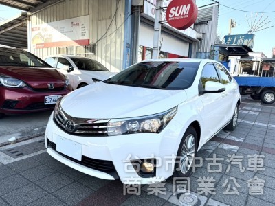 2016年 Toyota Altis 1.8 經典版 Safety+ 車況優 恆溫 大螢幕安卓機 定速 超熱門車款首選