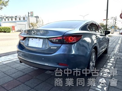 2015年式 Mazda 6 2.2 頂級柴油旗艦版 原鈑件 雙區恆溫 電動椅 天窗 I-Key 日本進口豪華大型房車