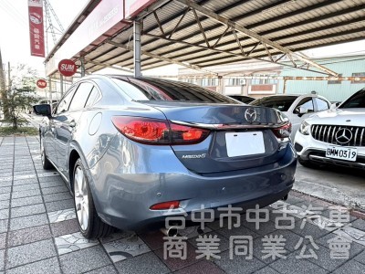 2015年式 Mazda 6 2.2 頂級柴油旗艦版 原鈑件 雙區恆溫 電動椅 天窗 I-Key 日本進口豪華大型房車