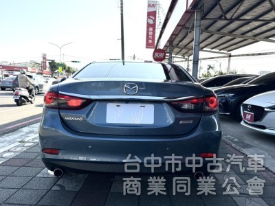 2015年式 Mazda 6 2.2 頂級柴油旗艦版 原鈑件 雙區恆溫 電動椅 天窗 I-Key 日本進口豪華大型房車