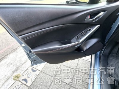 2015年式 Mazda 6 2.2 頂級柴油旗艦版 原鈑件 雙區恆溫 電動椅 天窗 I-Key 日本進口豪華大型房車