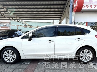 2016年 Subaru lmpreza 1.6 i-S 恆溫 4WD I-Key 定速 循跡防滑 日系舒適安全掀背神車