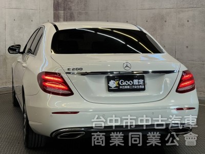 總代理 正2017年出廠 2018年式E200 Avantgarde 正一手車.原廠保養.
