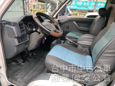 12中華得利卡箱車八人座可變成箱式貨車