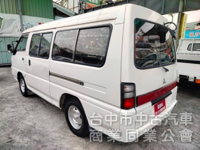 12中華得利卡箱車八人座可變成箱式貨車