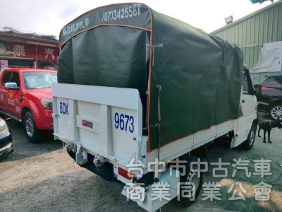 19中華菱利A190自排尾門小貨車
